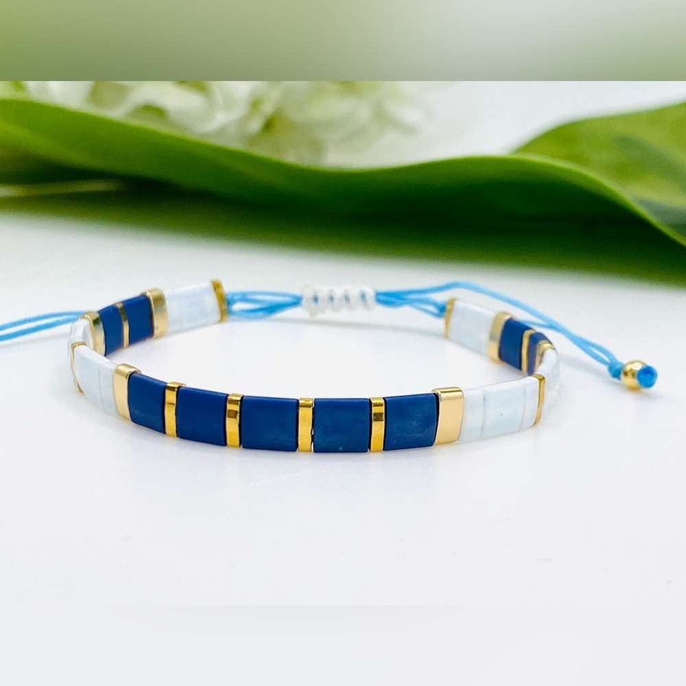 Miyuki Tila Bead Bracelet